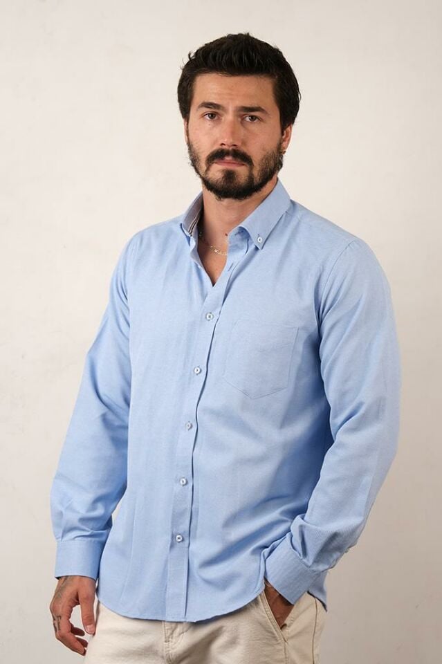 2206 GOLD OXF DÜĞ YK KLS U/K GMK MAVİ