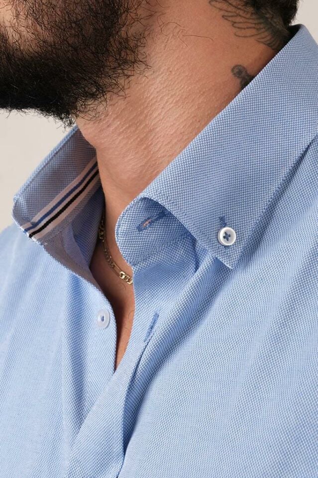 2206 GOLD OXF DÜĞ YK KLS U/K GMK MAVİ