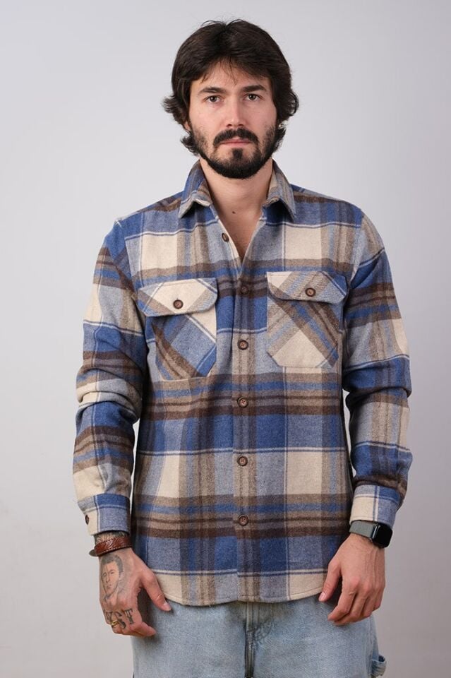 2191 ODUNCU EKOSE Ç.CEP U/K GÖMLEK 198/SAX-KAHVE