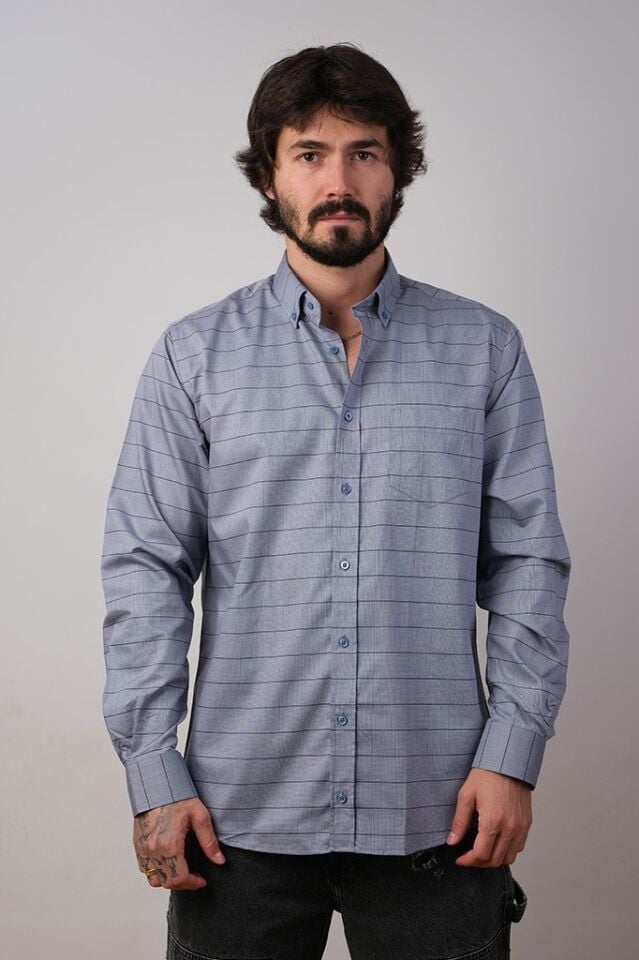 2220 MİLANO PİMA COTTON DÜĞ. YK GMK 7632-162/2 LACİVERT