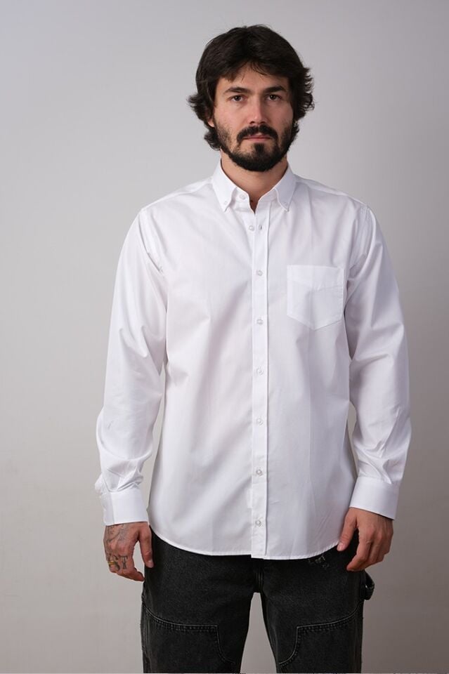 2220 MİLANO PİMA COTTON DÜĞ. YK GMK 7948-311/39 BEYAZ