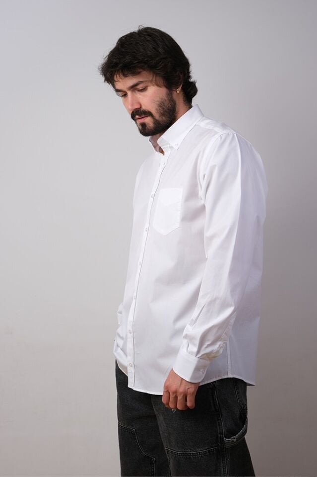 2220 MİLANO PİMA COTTON DÜĞ. YK GMK 7948-311/39 BEYAZ