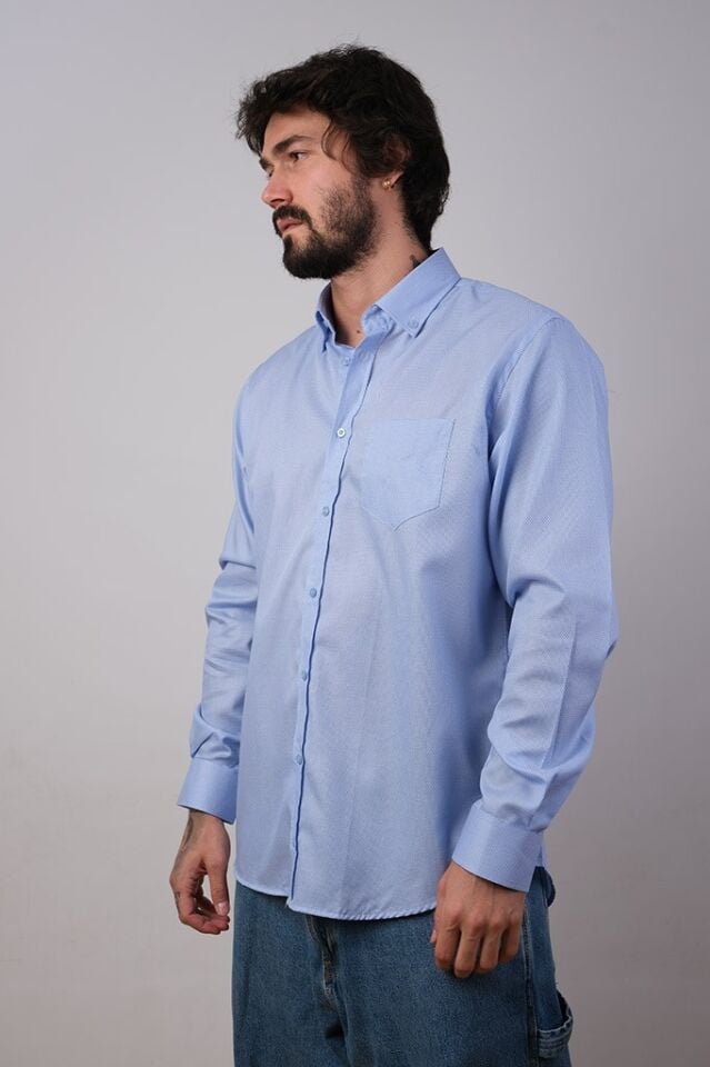 2220 MİLANO PİMA COTTON DÜĞ. YK GMK 8039-161/1 MAVİ