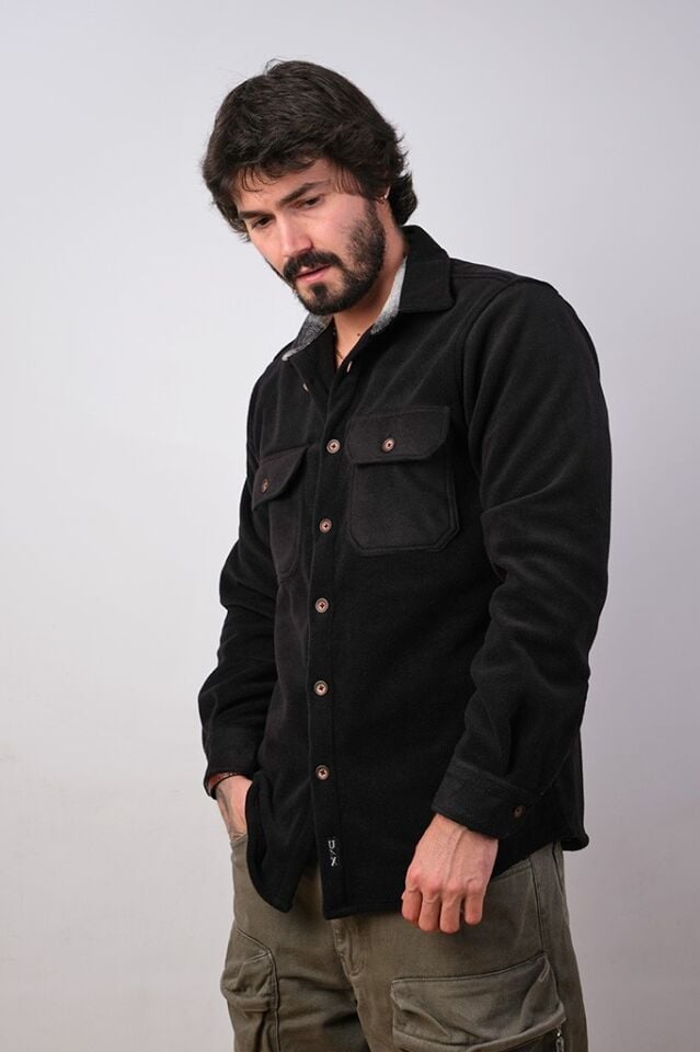 2222 ALASKA POLAR GÖMLEK 60/SİYAH