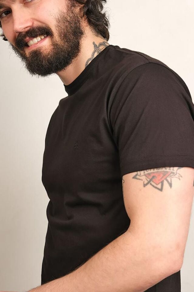 510 BASIC O YAKA T-SHIRT 1102/SİYAH