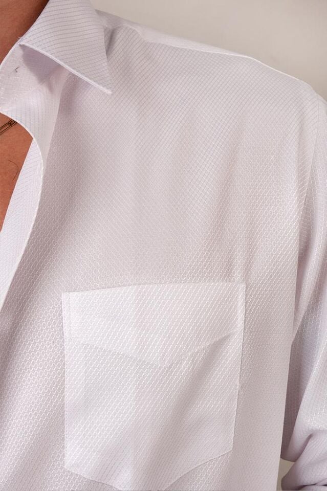 2114 CITY KLS ARMÜR U/KOL GÖMLEK 1003/1 BEYAZ