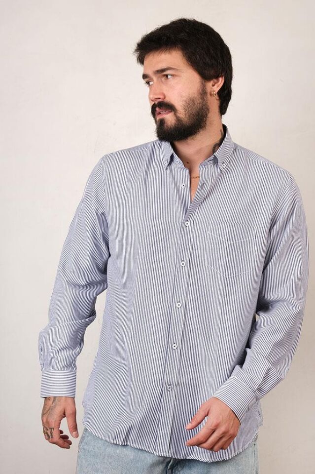 2204 OXF.KING KONT. KLS U/K GÖMLEK 83138/2 LACİVERT