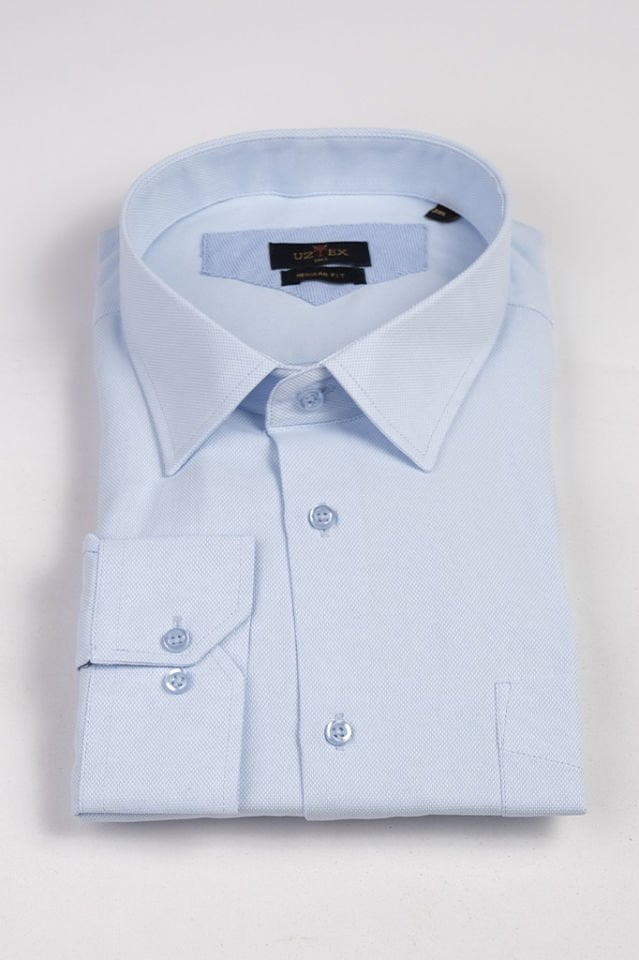 2140 CITY OXFORD BÜYÜK BEDEN A. MAVİ GÖMLEK